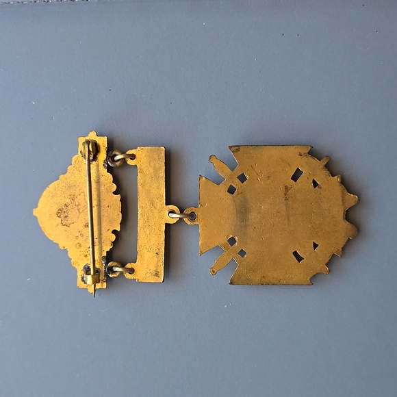 Cyrene Knights Templar Zanesville No 10 Medal Pin Badge Medallion - Picture 4 of 7